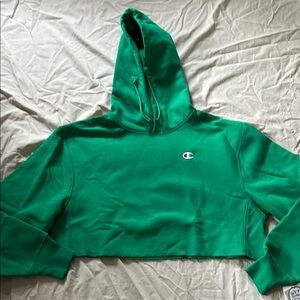 Champion Reverse Weave Hoodie in Green